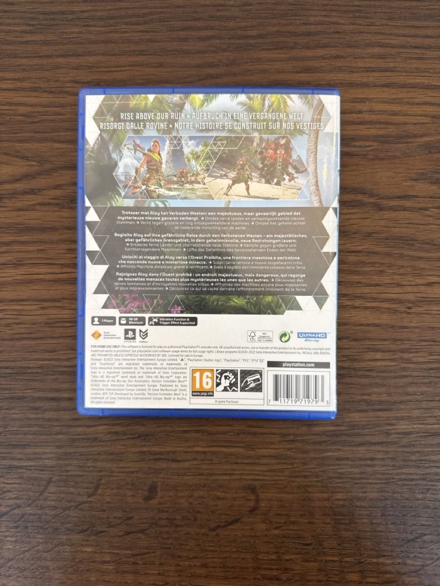 Sony Giochi: Horizont Forbidden West PS5 – Usato da Schliern b. Köniz venduto da ZeltFam 1