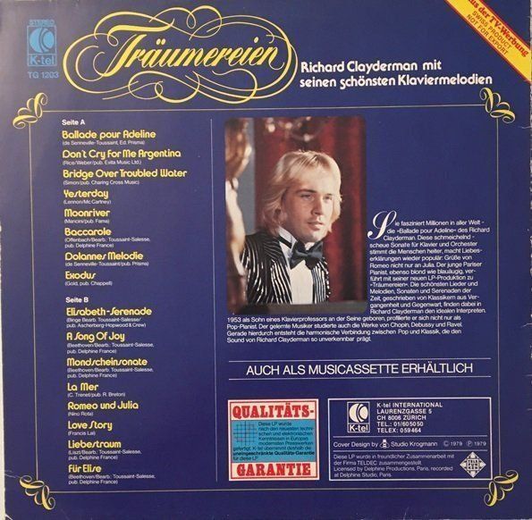 Dischi in vinile: 6x LPs Richard Clayderman – Usato da Grüningen venduto da azulmarron 3