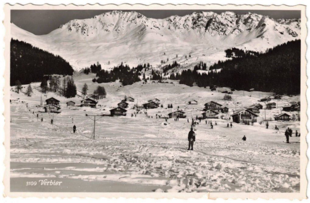 Ansichtskarten: Verbier - Skilift – Gebraucht aus Binningen von Mountainrider
