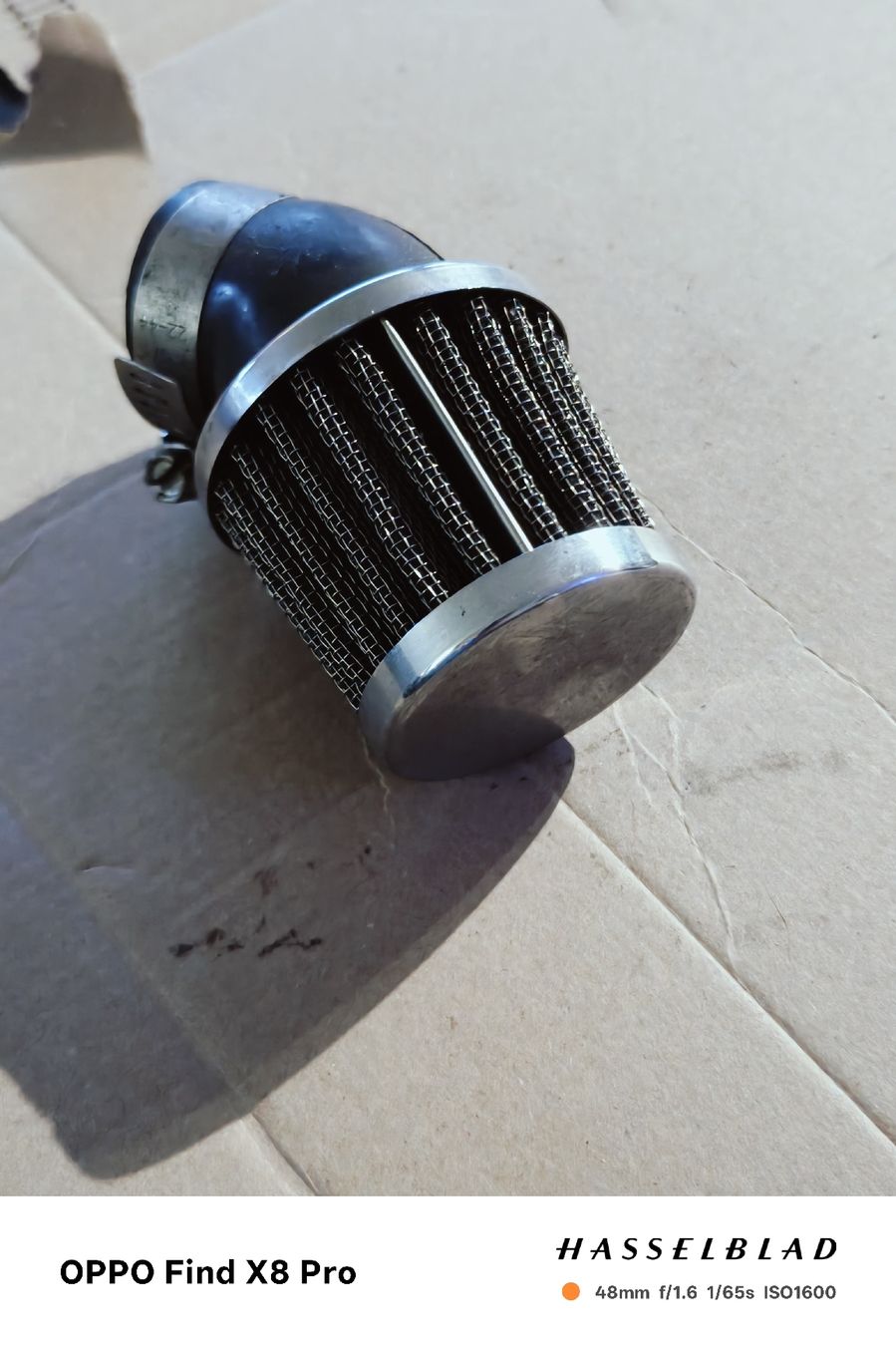 Tutti i ricambio per moto: Universal Luftfilter Chrom – Usato da Rieden AG venduto da Keller54 2