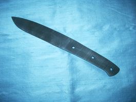 Damaststahl - Klinge für Messer - Eigenbau (12)