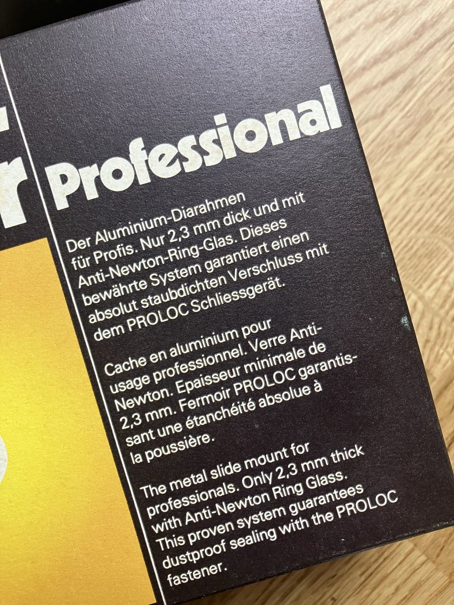 Poster & Bilder: Dia Photo Rahmen – Neu und originalverpackt aus Dotzigen von BIKES.AND.RECORDS 1