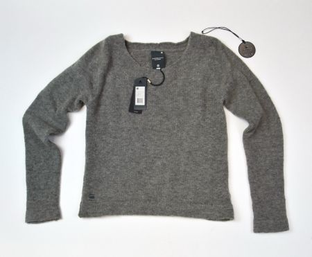G-Star RAW Damen Pullover warm mit Wolle/grau/Gr.M