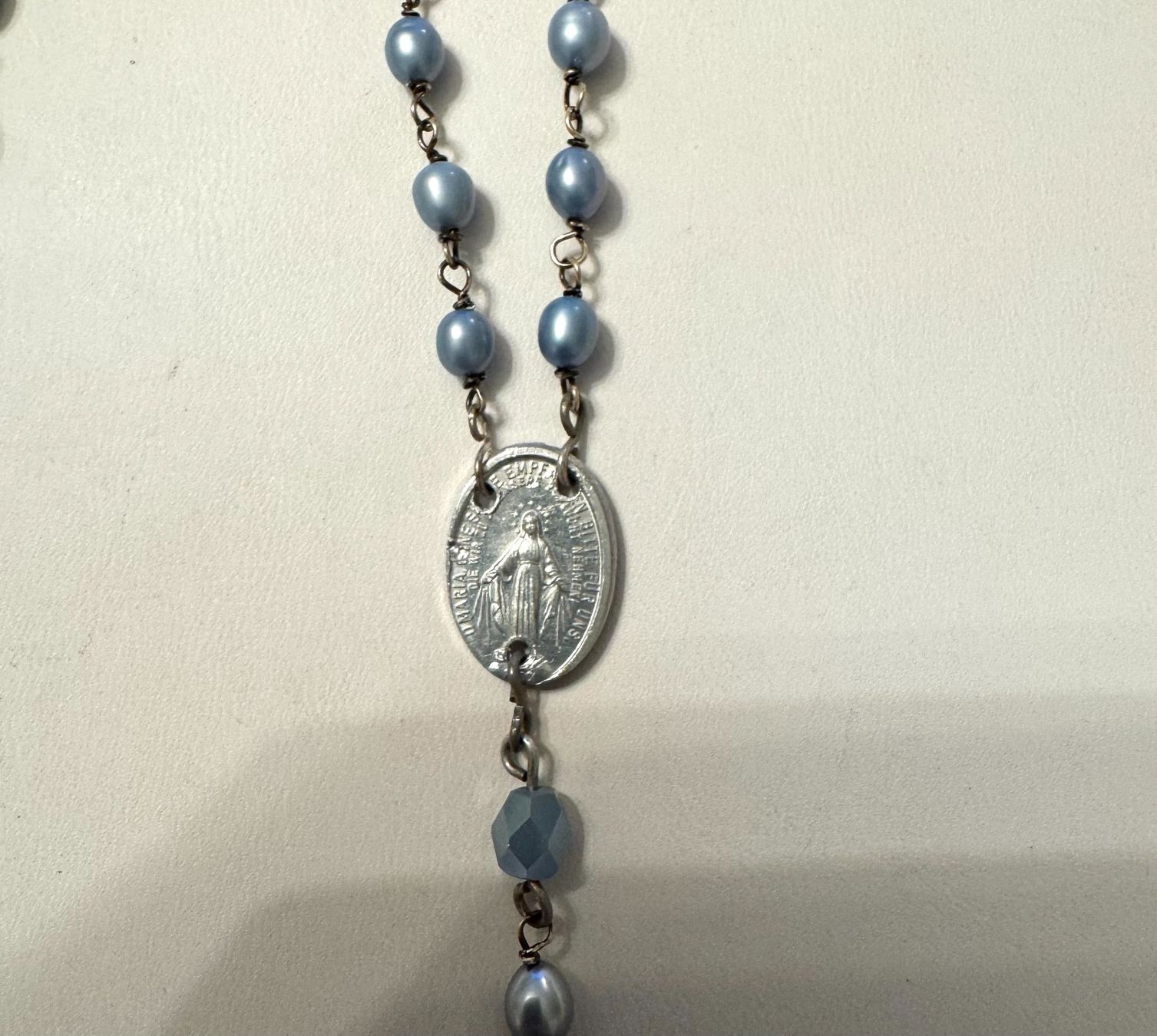 Altri gioielli: NEU: Rosenkranz Perlen - hell blau – Nuovo (secondo la descrizione) da Maienfeld venduto da Fashion_2009 2