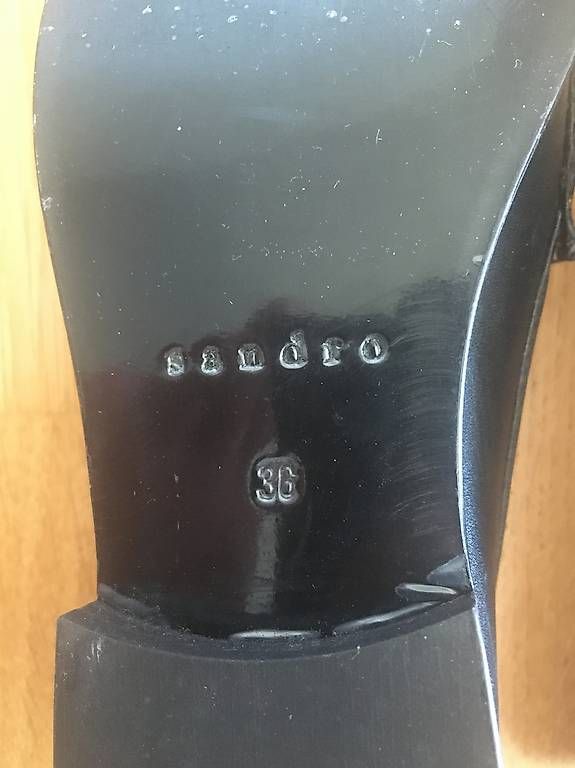 Damenschuhe: Slipper Sandro – Gebraucht aus Zürich von rundeshaus1 1