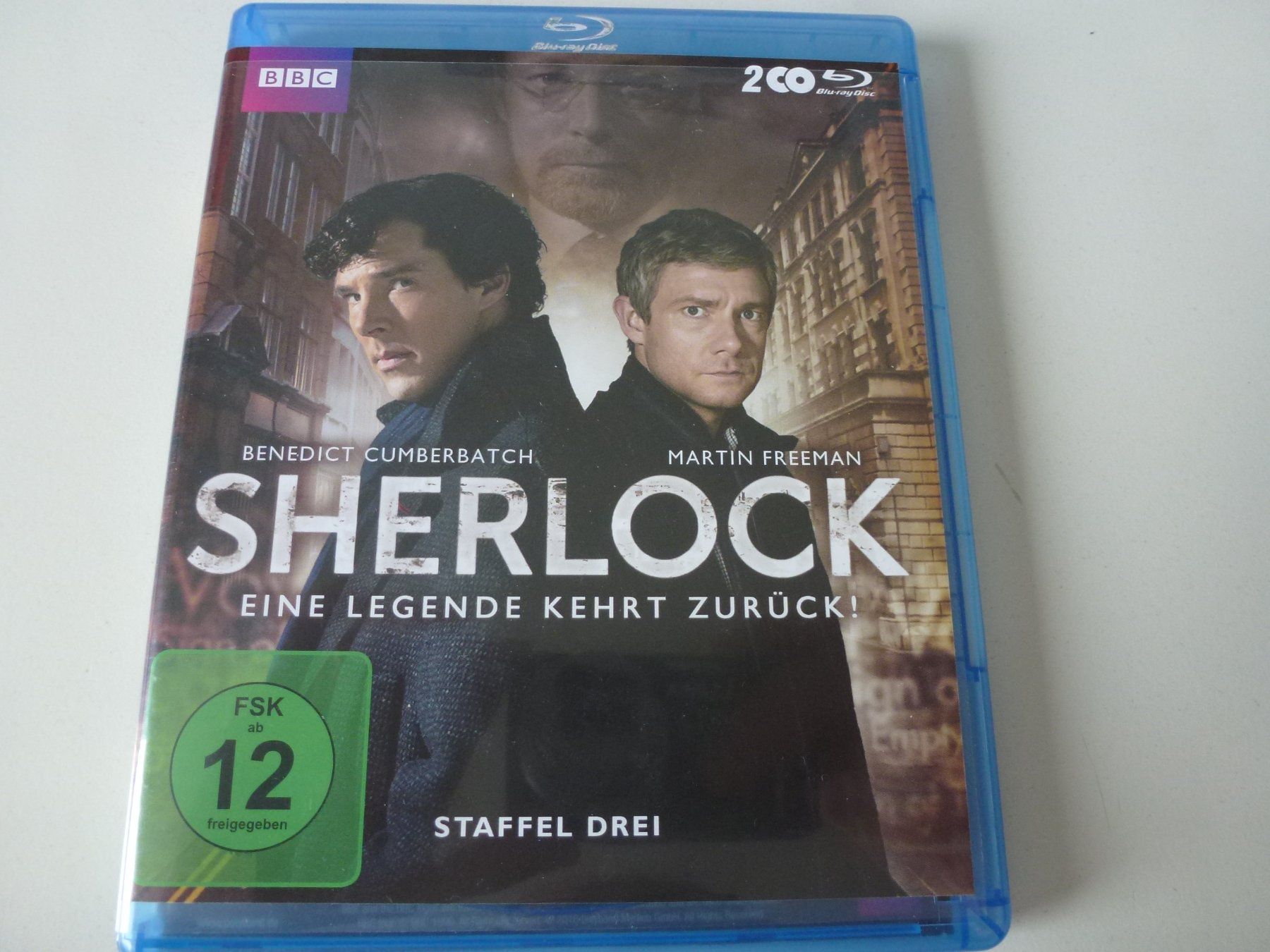 Tutti i DVDs: Sherlock - Staffel 3 (BBC, 2 Blu-Rays) – Nuovo (secondo la descrizione) da Bern venduto da Frebo