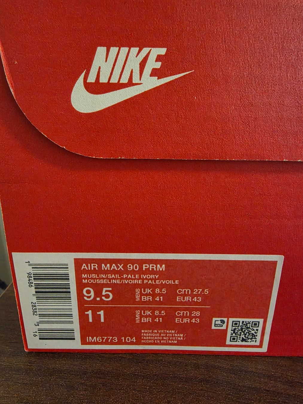 Nike Herrenschuhe: Nike Air Max 90 PRM – Neu und originalverpackt aus Fleurier von dav_xx8y 7