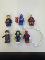 Lot de 6 figurines LEGO Marvel Avengers occasion