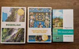 3 Taschenbücher Krimi Kanton Bern und Solothurn