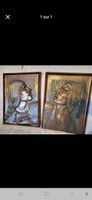 Superbe paire de sculptures mural amérindiennes! annee1970