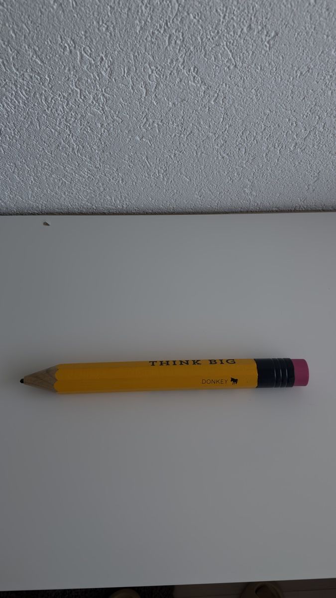 Matite, matite colorate & gessi: Crayon Think Big de 35cm – Nuovo (secondo la descrizione) da Vevey venduto da diogodasilva_ 1