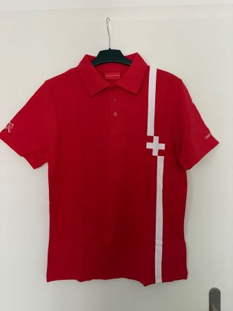 Polo Schweizer Nati Fussball - Grösse L (wie M) - NEU!