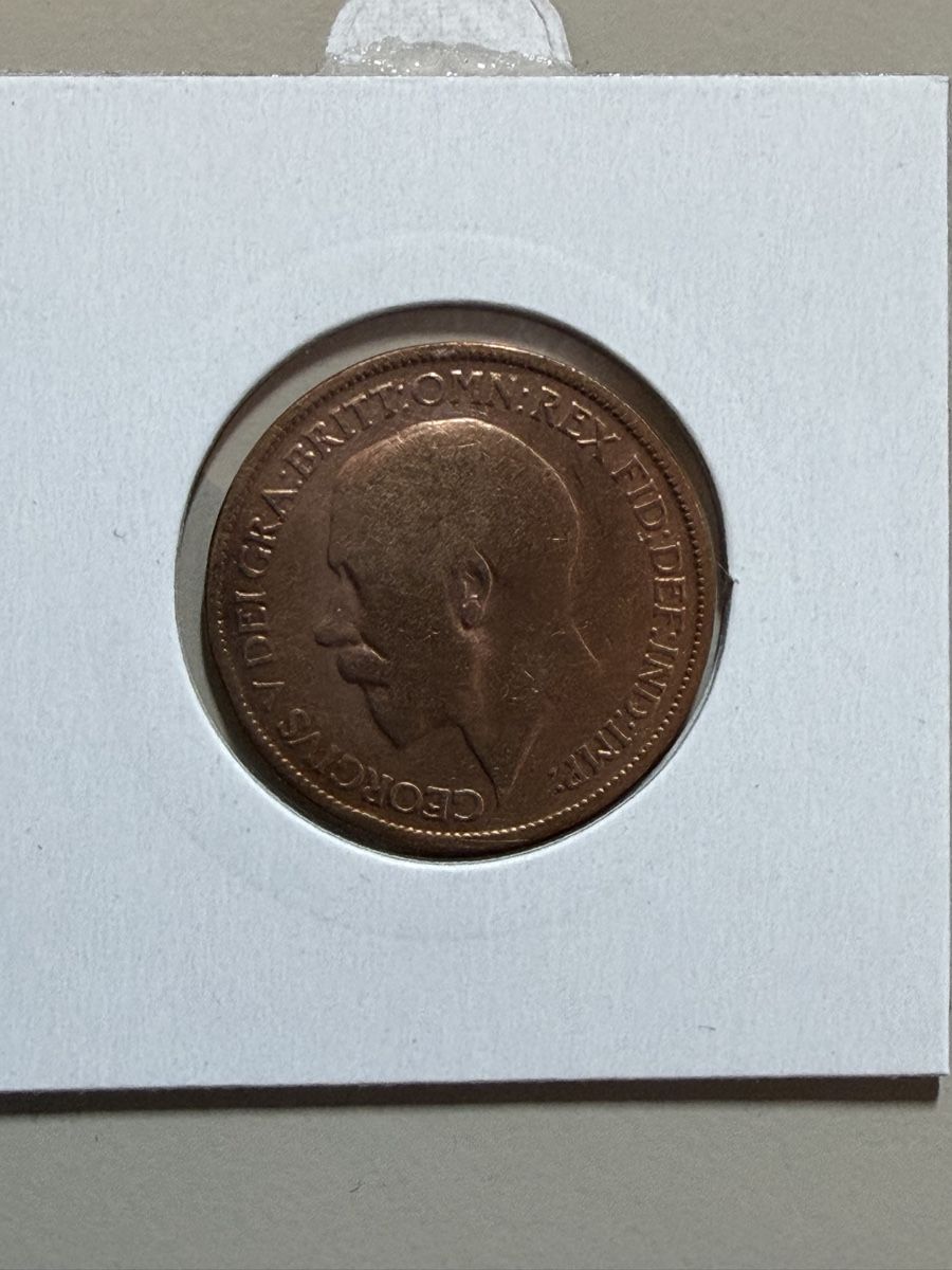 Toutes les monnaies: GB - 1/2 penny - 1915  – D'occasion à Payerne par Mike1682 1