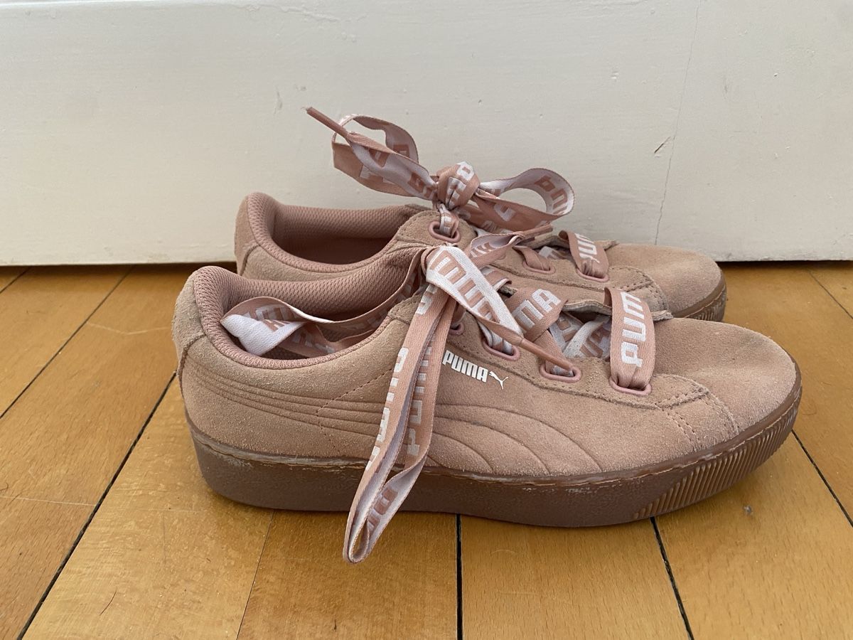 Puma Scarpe da donna: Puma Plateau Sneaker Rosa Gr. 39 – Usato da Basel venduto da Isabelclothess 2
