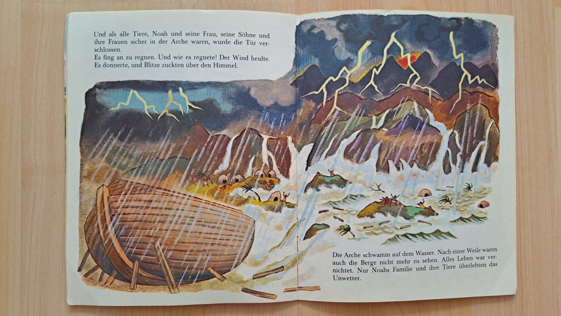 Libri: Altes Wunder-Buch Nr. 143 " Die  Arche Noah" - 1978 – Usato da Affoltern am Albis venduto da saminou01 6
