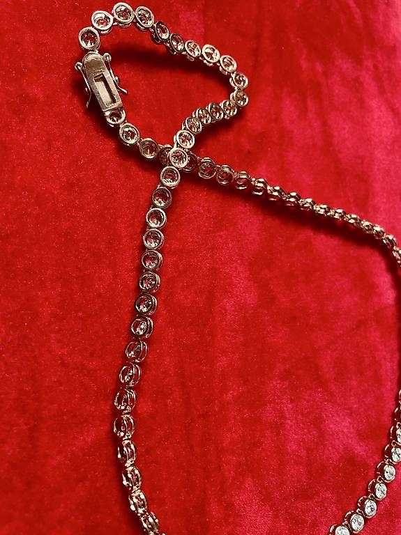 Catenine: Kette mit Zirkonia – Usato da Herisau venduto da Ciaoschein 1