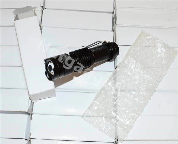 Lampen: Flashlight 3 Modes 500lm 3W XR-E Q5 Cree – Neu und originalverpackt aus Yverdon-les-Bains von Netgadget_SARL 7