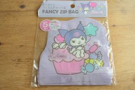 Sanrio Japan Kuromi - Fancy Zip Bag Grip Beutel