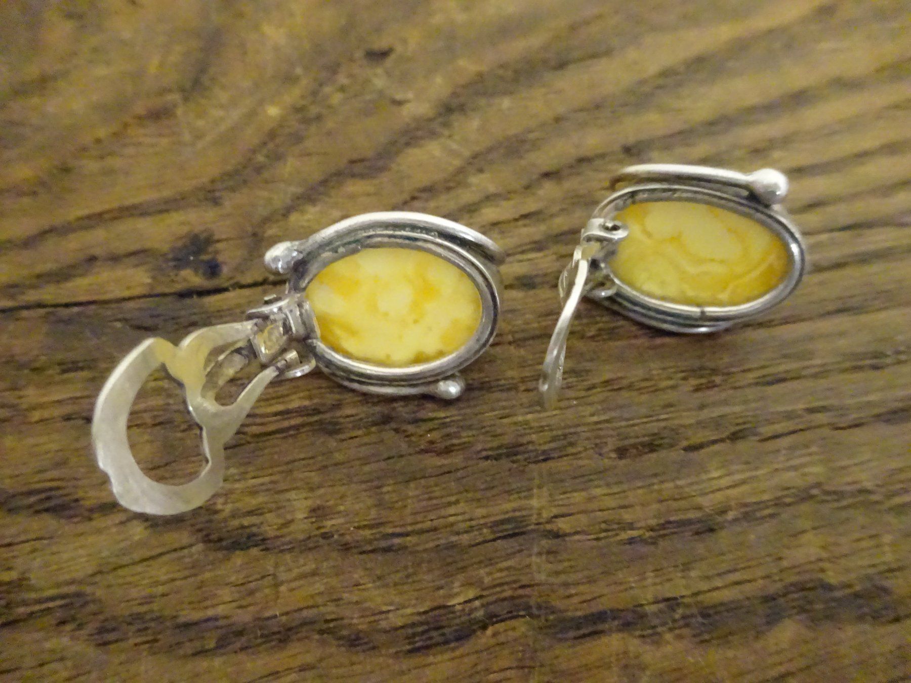Boucles d'oreille: Bernstein Clips – D'occasion à Oetwil am See par Golfsud 4