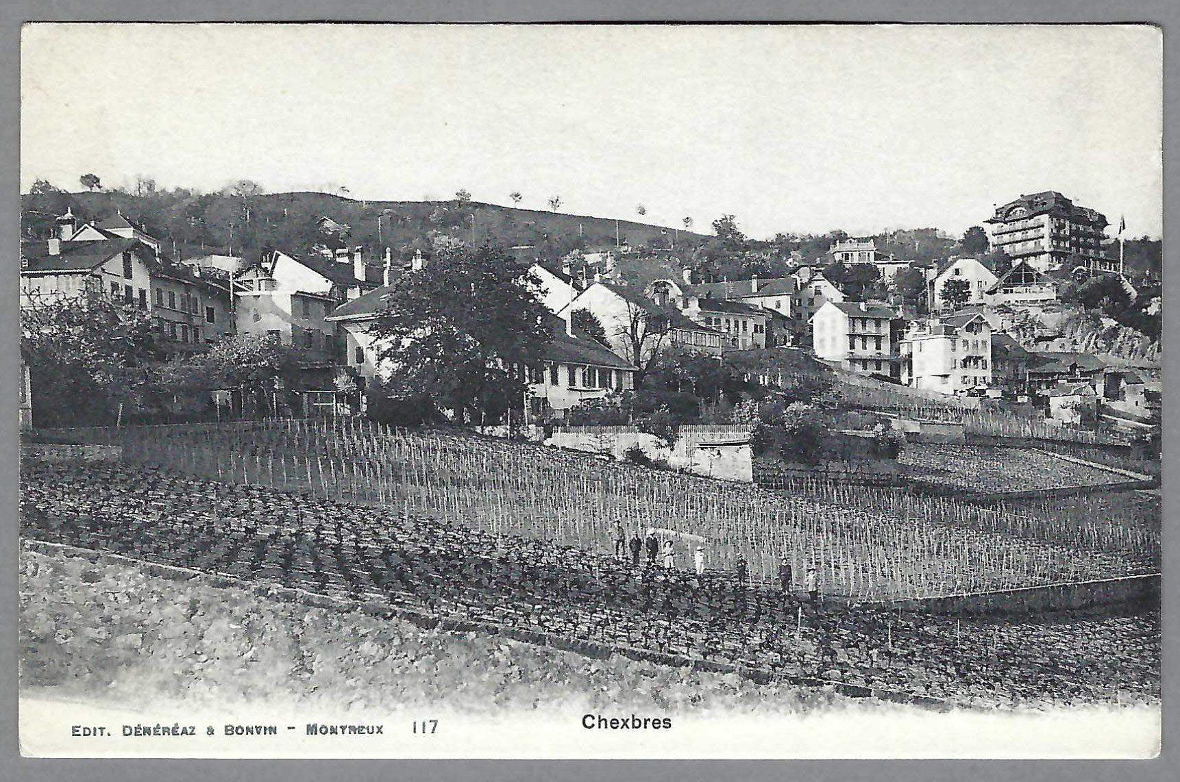 Cartoline postali: CHEXBRES, *, JOLI PREMIER PLAN – Usato da Pura venduto da ulisse1957