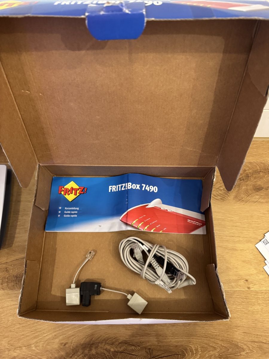 Fritz Modem & Router: Fritzbox 7490 OVP – Usato da Fislisbach venduto da BrotHoler 2