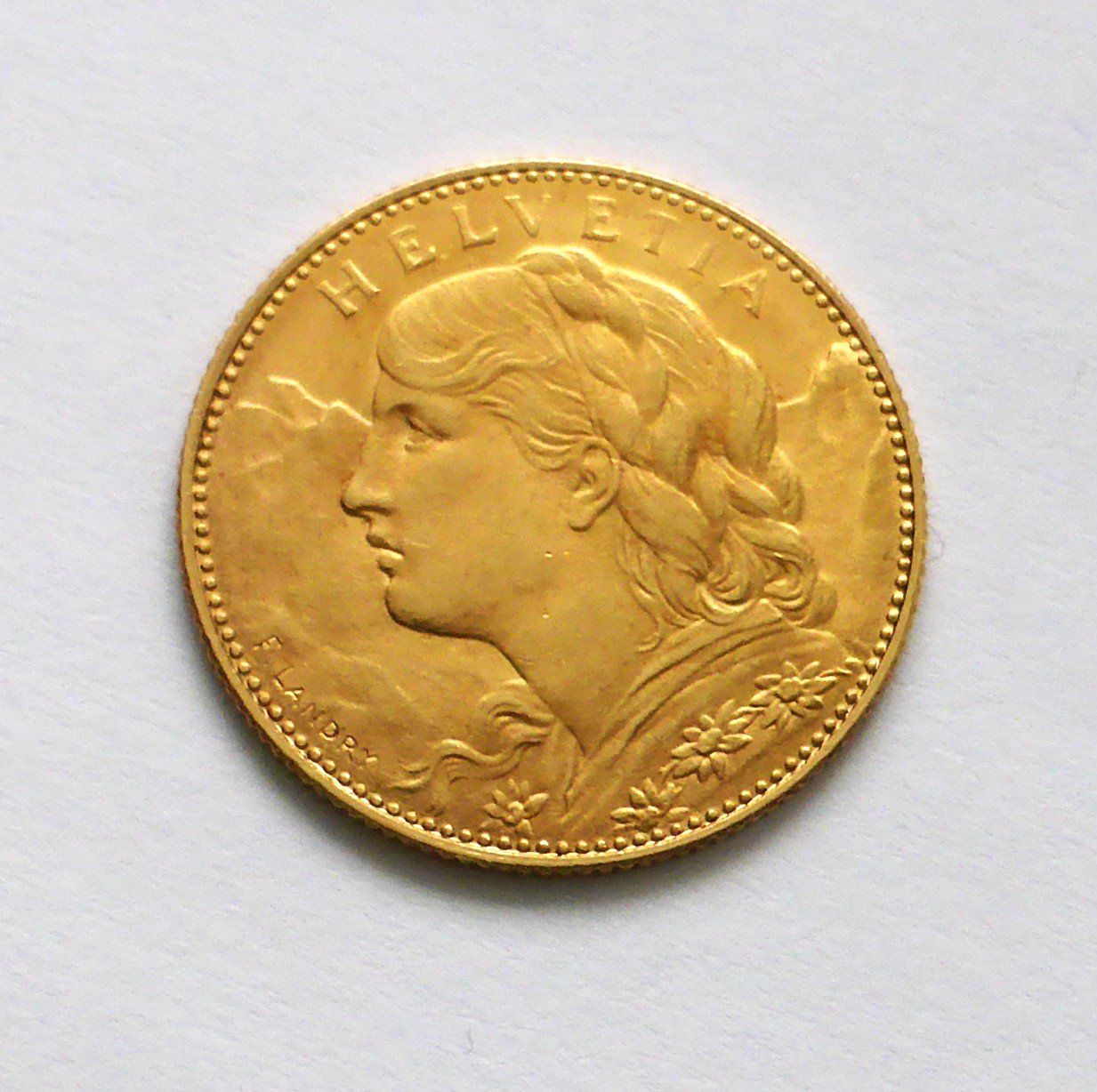 Tutti le monete: 10er Vreneli von 1916 - unz- TOP – Nuovo (secondo la descrizione) da Buochs venduto da ema-coins 3