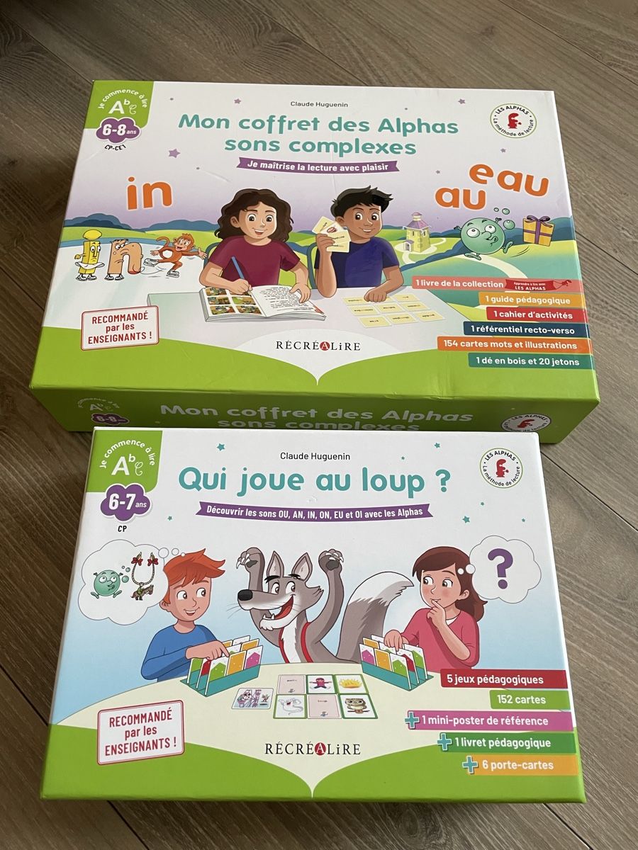 Giochi: LOT JEUX ÉDUCATIFS LES ALPHAS – Nuovo (secondo la descrizione) da Sierre venduto da Ruyfigas