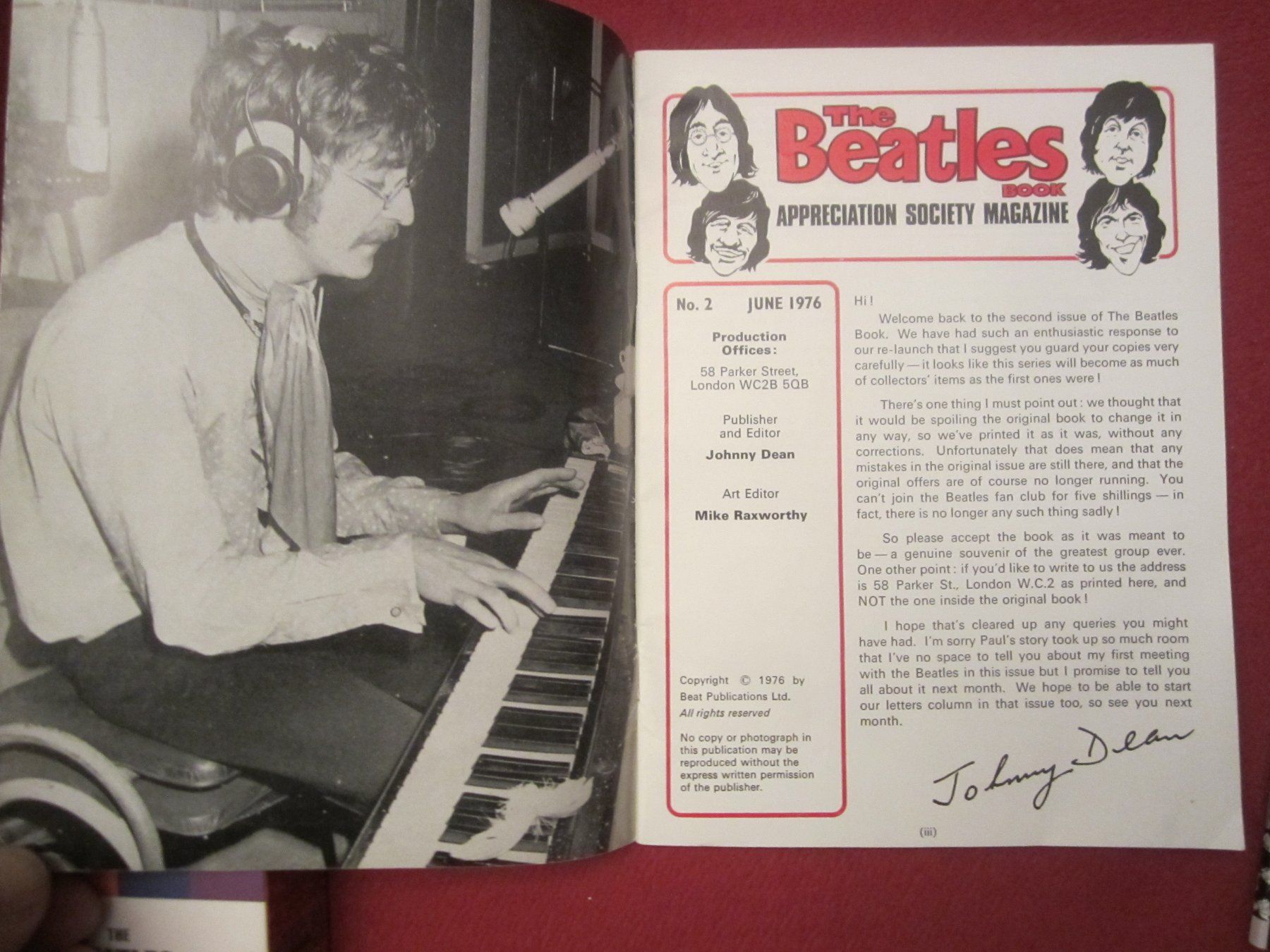 Zeitschriften & Magazine: Beatles Fanartikel: Magazine & Karten – Gebraucht aus Volketswil von nemo2000 1