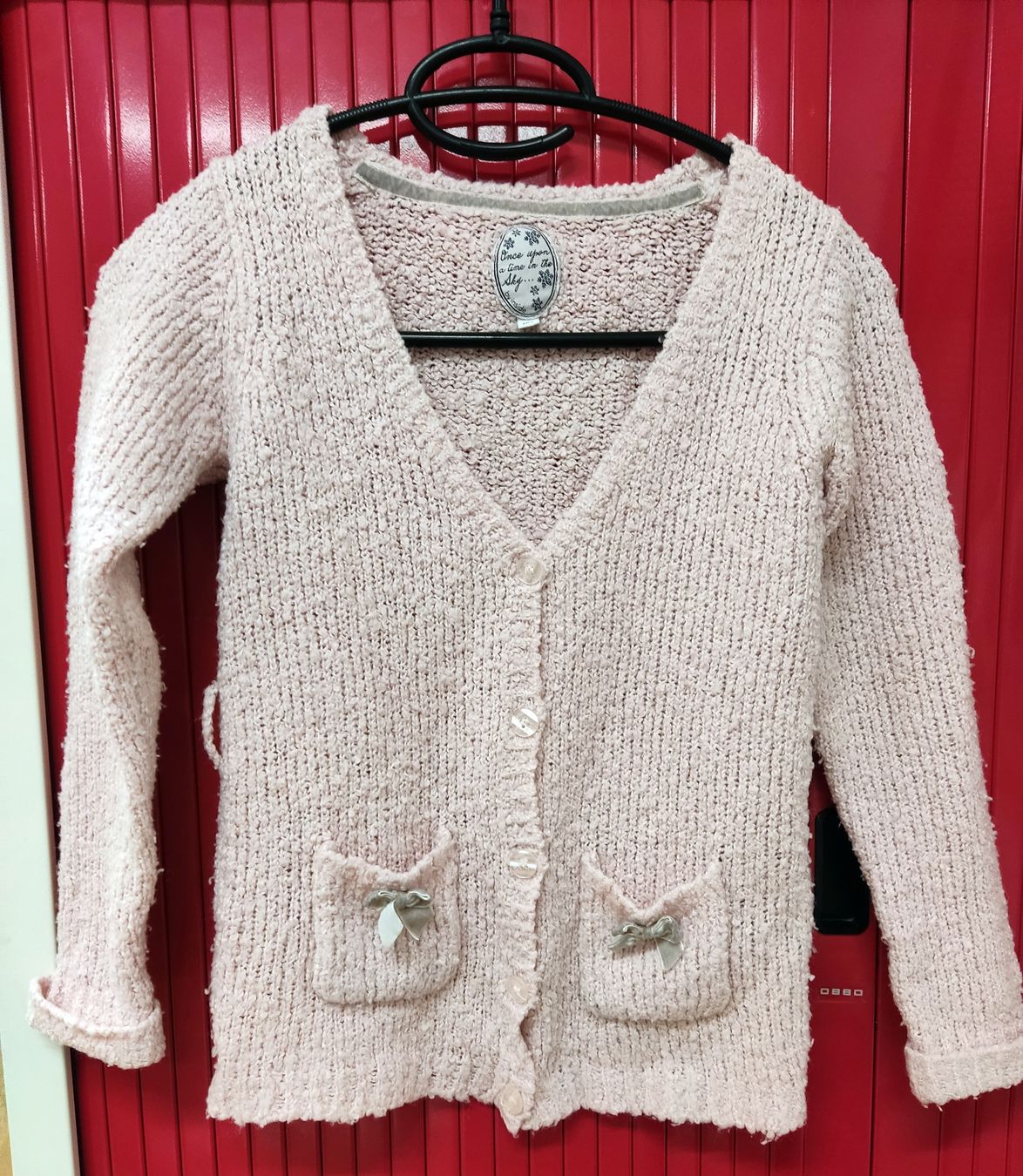 Giacche & Cappotti: Strickjacke Mädchen Gr. 128 – Usato da Biel/Bienne venduto da AnikaNah 1