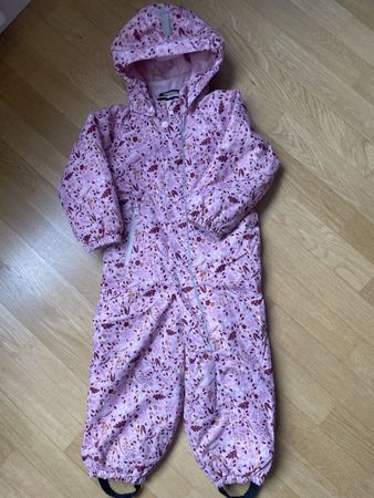 Schneeanzug Reima Grösse 98 rosa geblümt guter Zustand