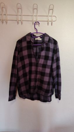 Karo-Hemd, neu, blau&grau, Gr. 38, Set: 2 Stk.