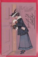 PRÄGEKARTE, PROSIT NEUJAHR, 31.12.1904