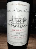 Château La Rose Saint-Germain Bordeaux AOC 1984