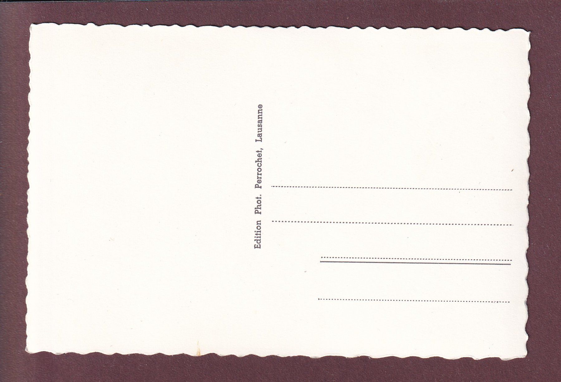Cartoline postali: Col de la GUEULAZ – Usato da Pully venduto da nicecards 1