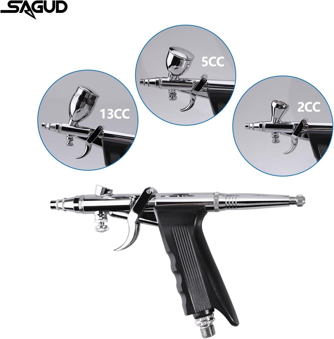 Tutti gli attrezzi: Airbrush Gun Set – Nuovo e nell'imballaggio originale da Châtelaine venduto da topshop.switzerland 5