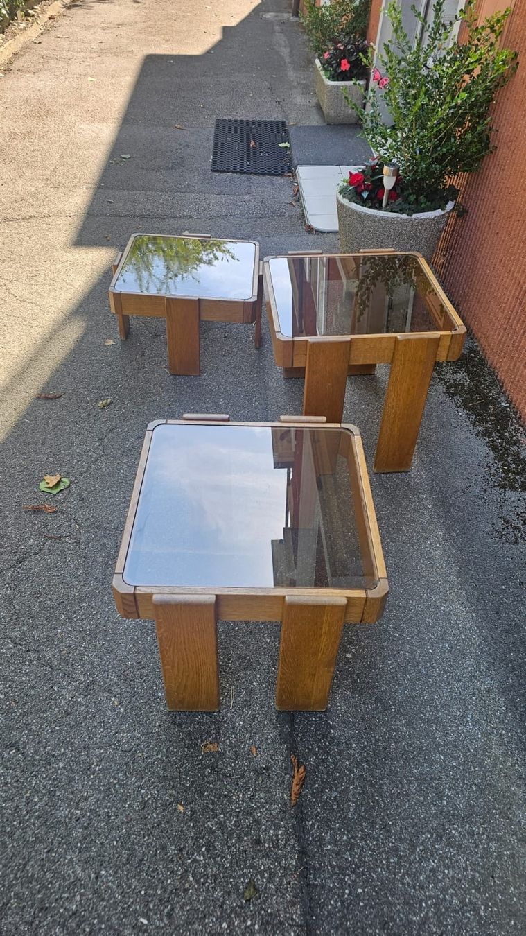 Tables: Table basse vintage design Gianfranco Frattini – D'occasion à Yverdon-les-Bains par roc_gnl5 2