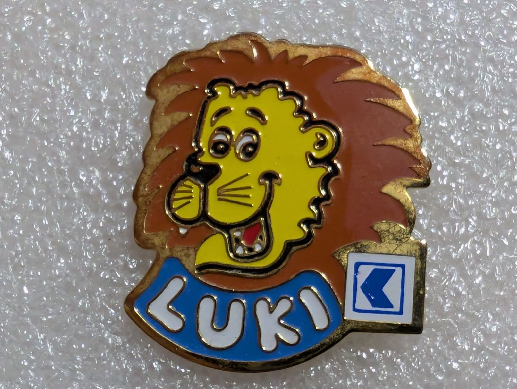 Placchette & Badge: Ansteckpin 245: Kantonalbank Luki – Usato da Oppligen venduto da Pin-Fall-Shop