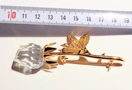 Swarovski Brosche Rose Crystal Memories in Box