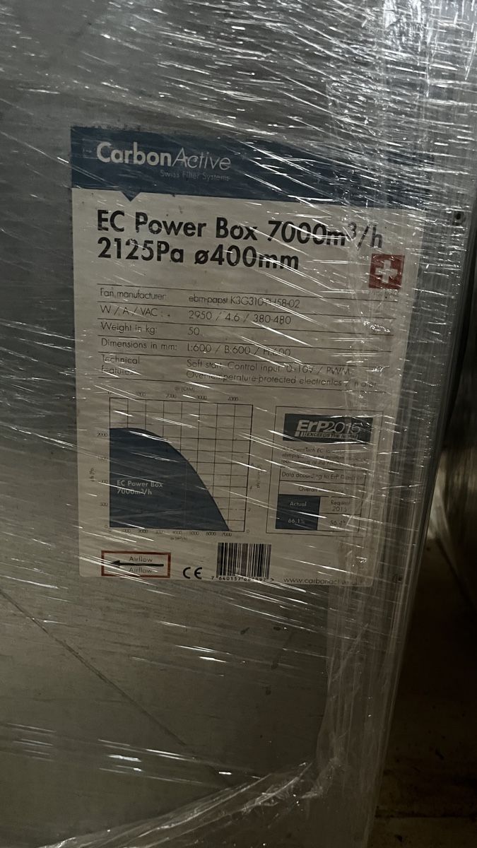 Ventilatori: CarbonActiv EC Power Box – Nuovo (secondo la descrizione) da Breitenbach venduto da aya_w5x7 1