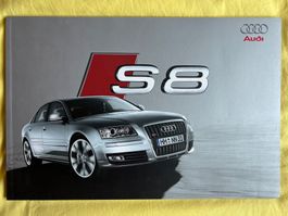 Prospekt AUDI S8 - neu - 08/2007