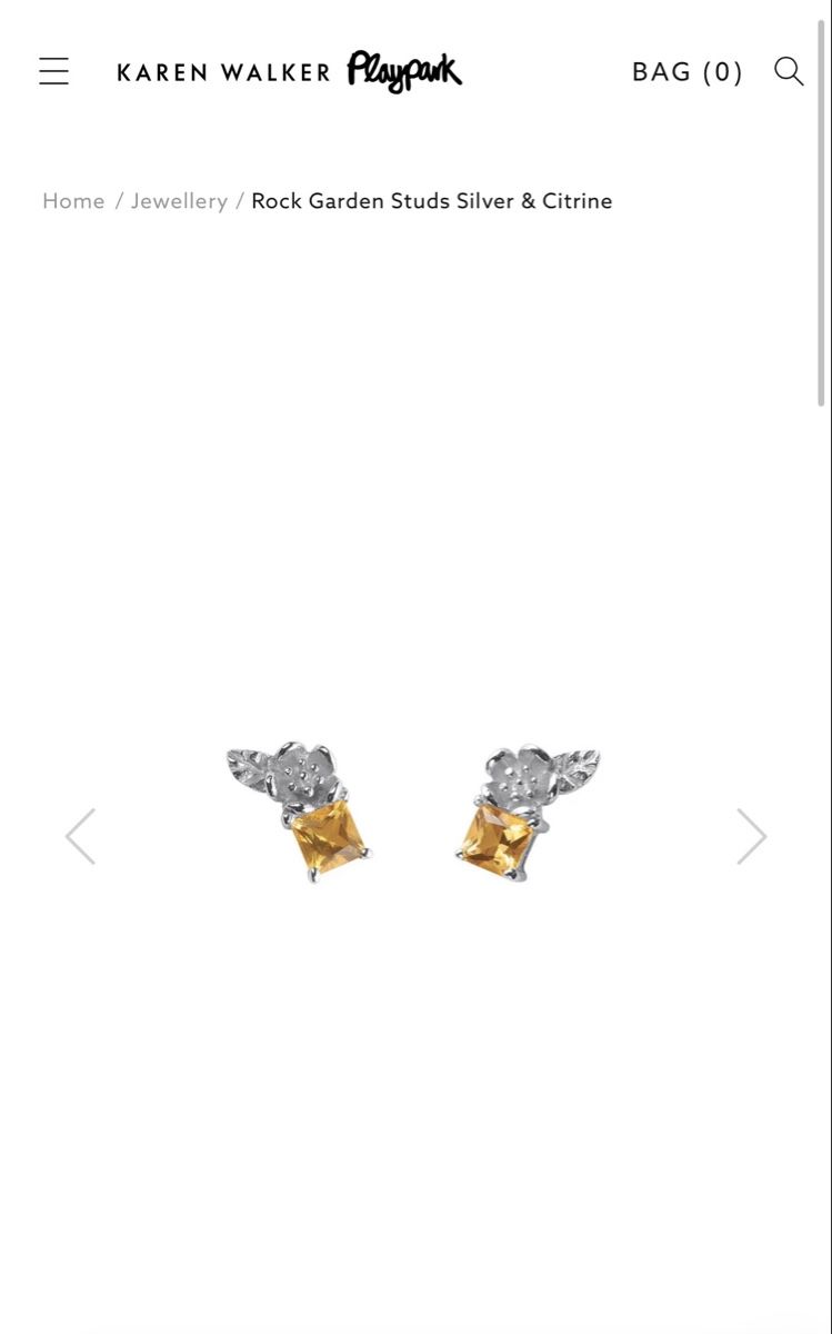 Orecchini pendenti & Orecchini a lobo: Blue ROCK GARDEN TOPAZ EARRINGS SILVER GEM – Usato da Zürich venduto da Rochfordevelyn 6