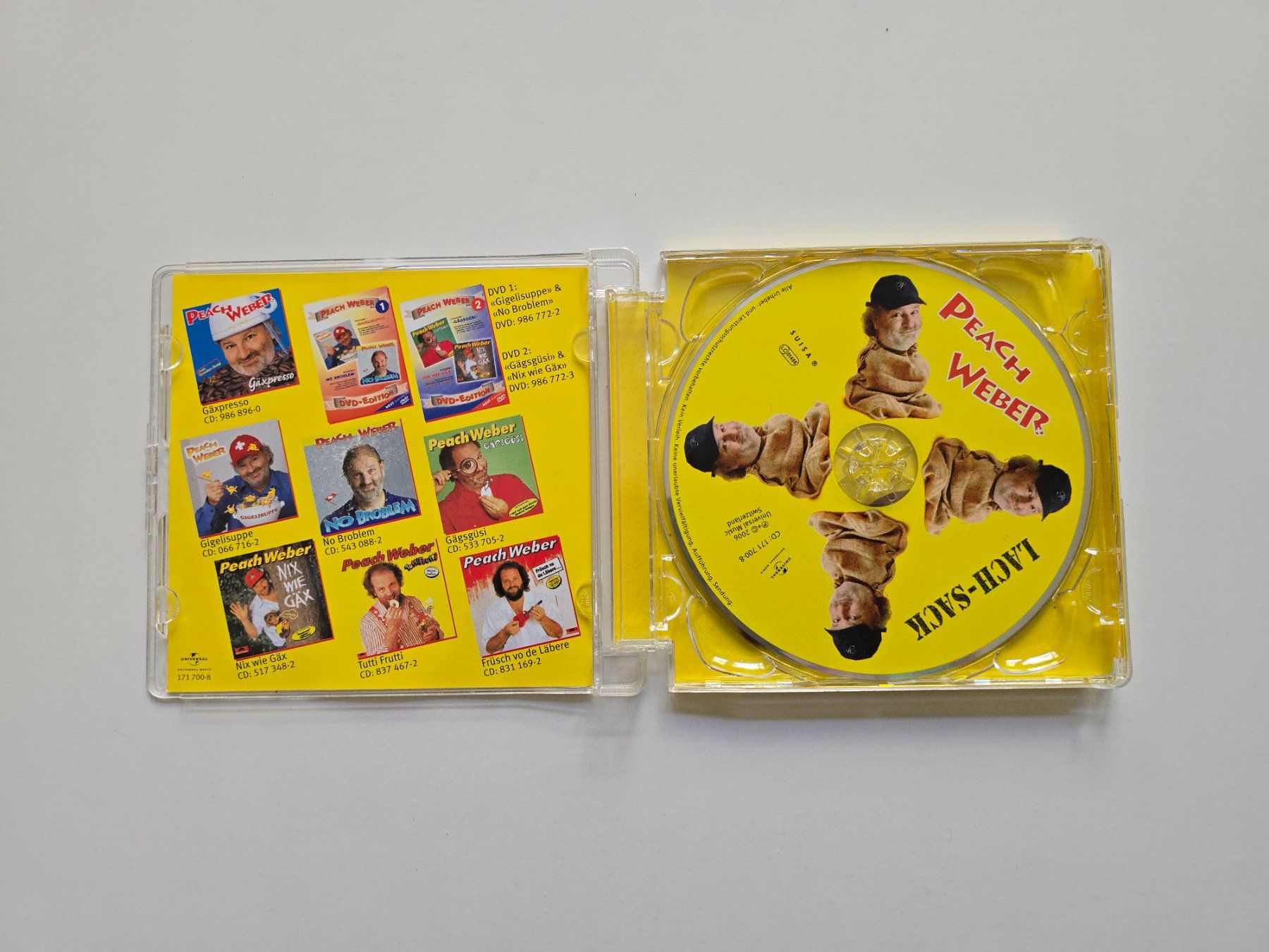 CD: CD Peach Weber - Lach-Sack – Usato da Dättlikon venduto da Wundertuete_ 2