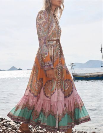 Zimmermann Linen Dress [Rrp $990]