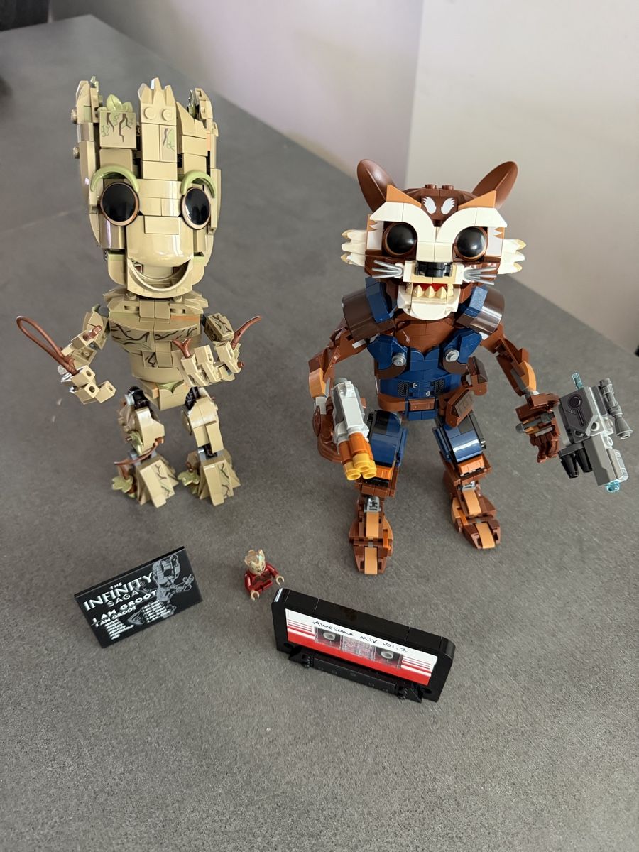 Lego Kit di costruzioni: Lego Groot & Rocket Marvel – Nuovo (secondo la descrizione) da Gossau SG venduto da mrs_h99