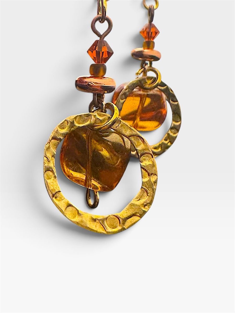 Orecchini pendenti & Orecchini a lobo: Boucles artisanales en verre – Nuovo (secondo la descrizione) da St-Saphorin-Morges venduto da chl_s5rr 2