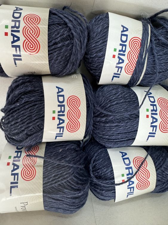 Pelotes De Fil à Broder Adriafil Vegalux Noir N°62 - Coton, Pour Aiguille N°5, Fabriqué En Italie
