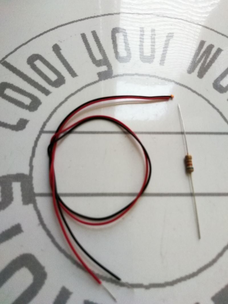 Componenti elettronici: LED SMD 0603 verkabelt, pink 12V – Nuovo (secondo la descrizione) da Luzern venduto da Salefactory 1