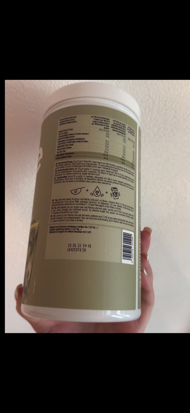 More Nutrition Lebensmittel & Spezialitäten: More Protein Iced Matcha Latte – Gebraucht aus Landquart von Fisch0004 1