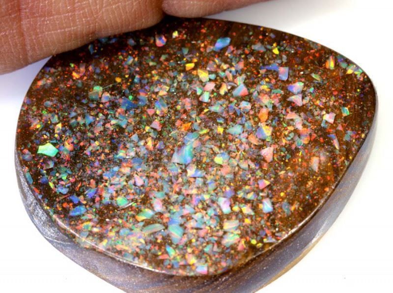 Pietre preziose: Boulder Opal mit Opal-Intarsien 37.80Ct – Nuovo (secondo la descrizione) da Bern venduto da Grindelwaldaus 2