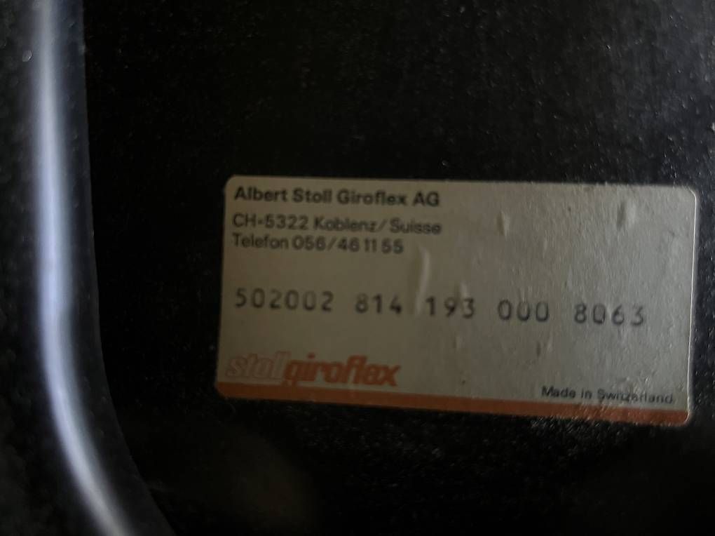 Giroflex Sedie: Stoll Giroflex Stühle – Usato da Altbüron venduto da aebi2 4